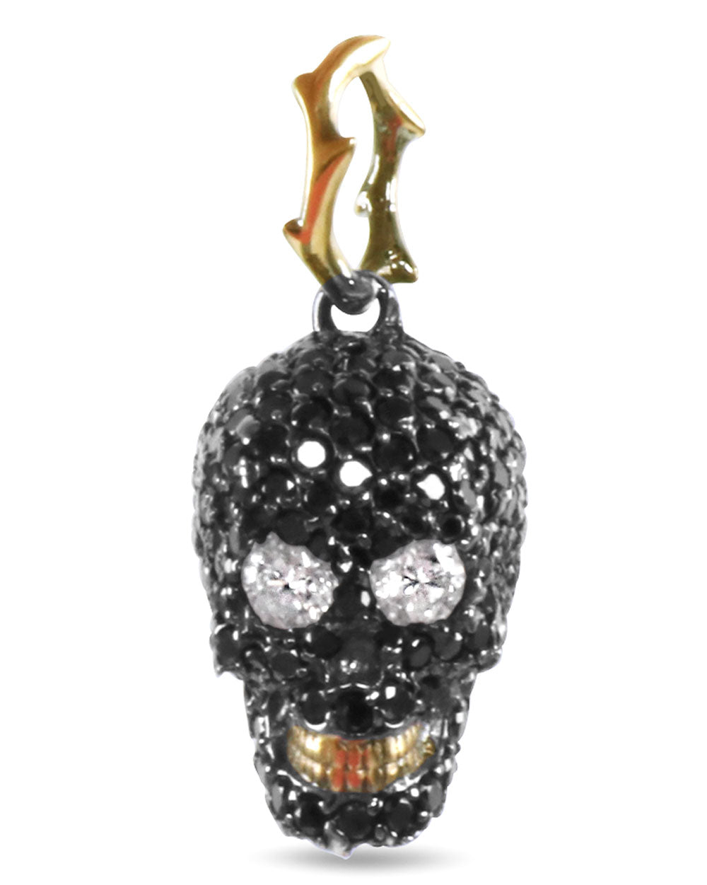 Black Diamond Skull Pendant