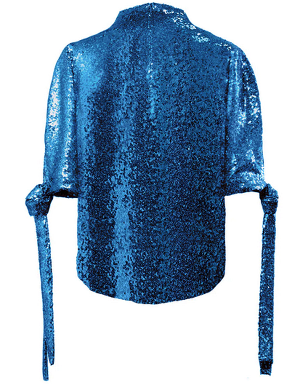 Royal Blue Sequin Pedernal Top