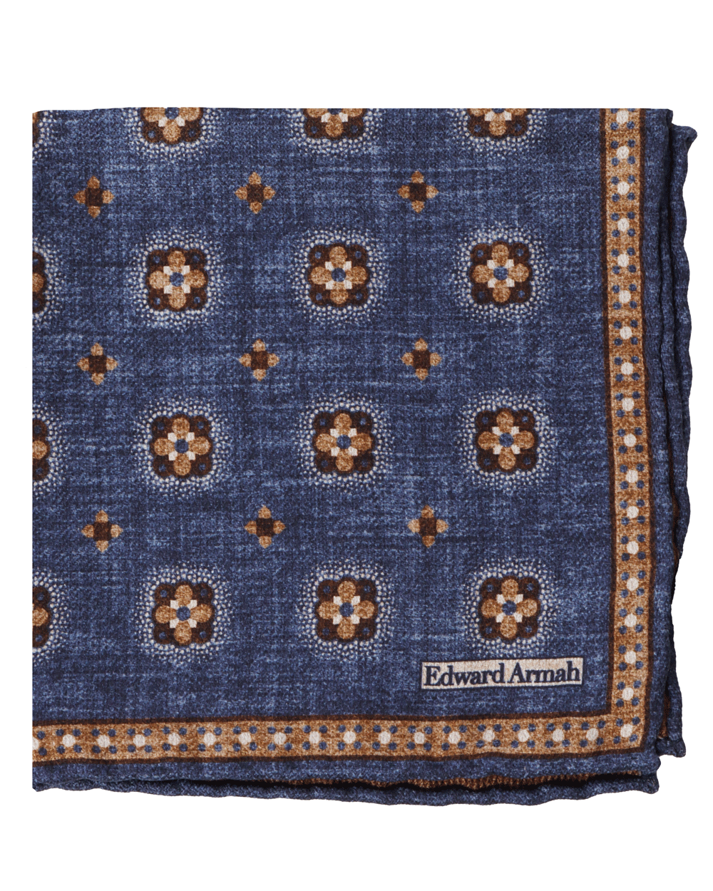 Denim Foulard Reversible Pocket Square