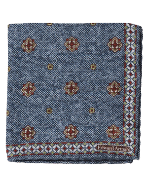 Denim Neat Pocket Square