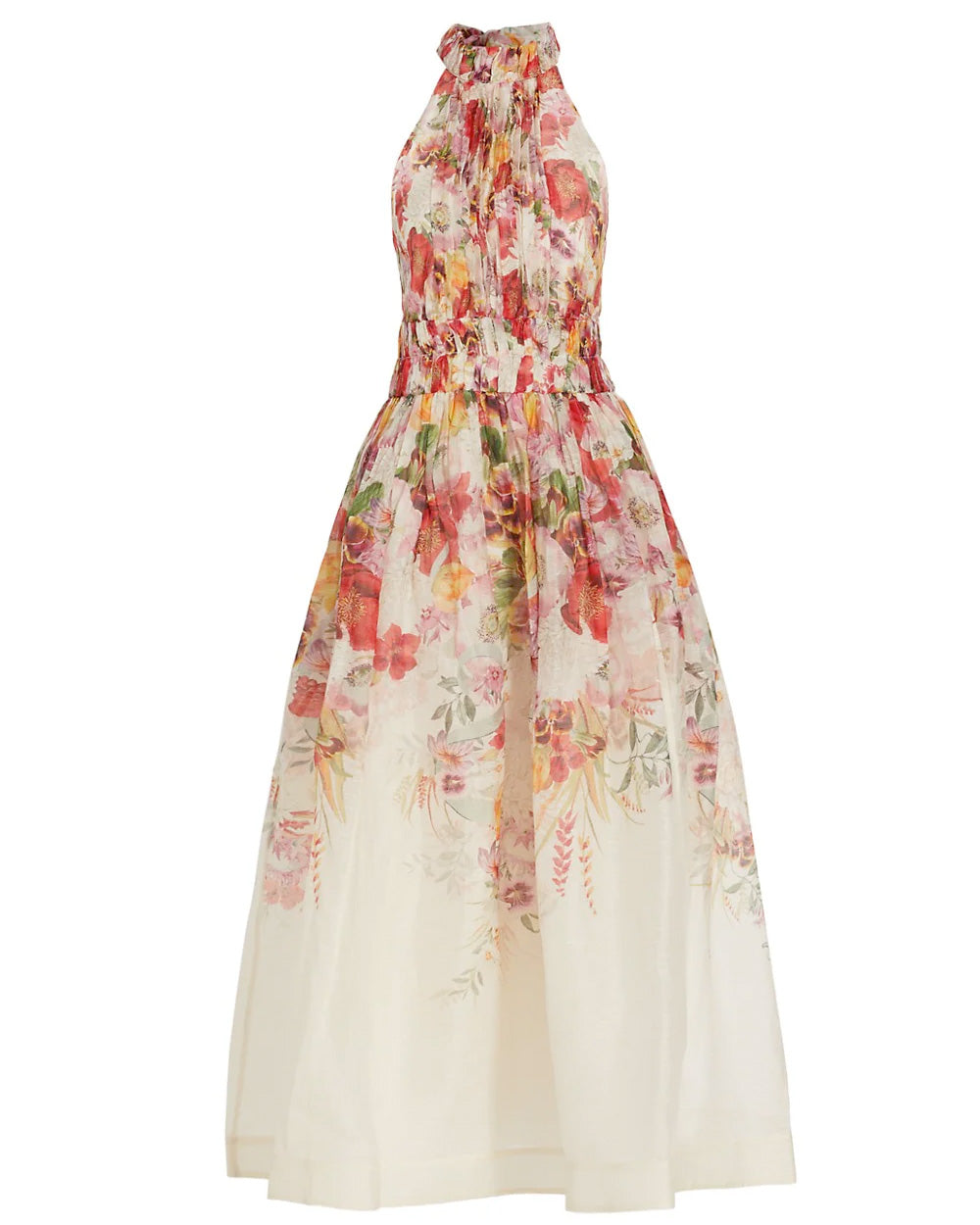 Zimmermann Elka Poppy Wonderland Halter Dress – Stanley Korshak