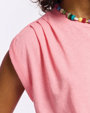 Hot Pink Ferm Round Neck Tee