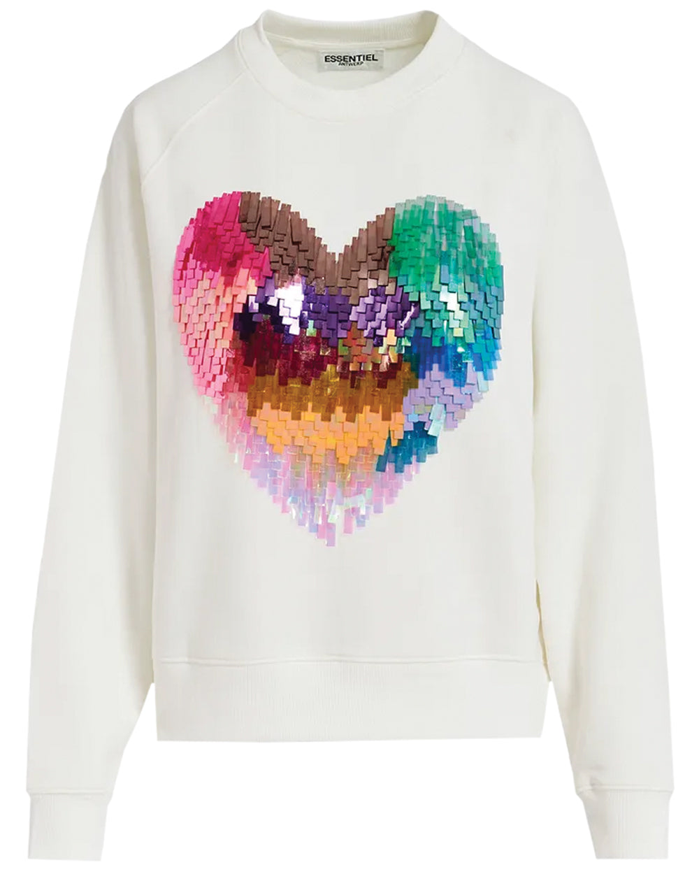 Off White Gindi Heart Sweatshirt