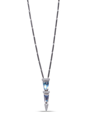 Blue Moonstone Dunay Necklace