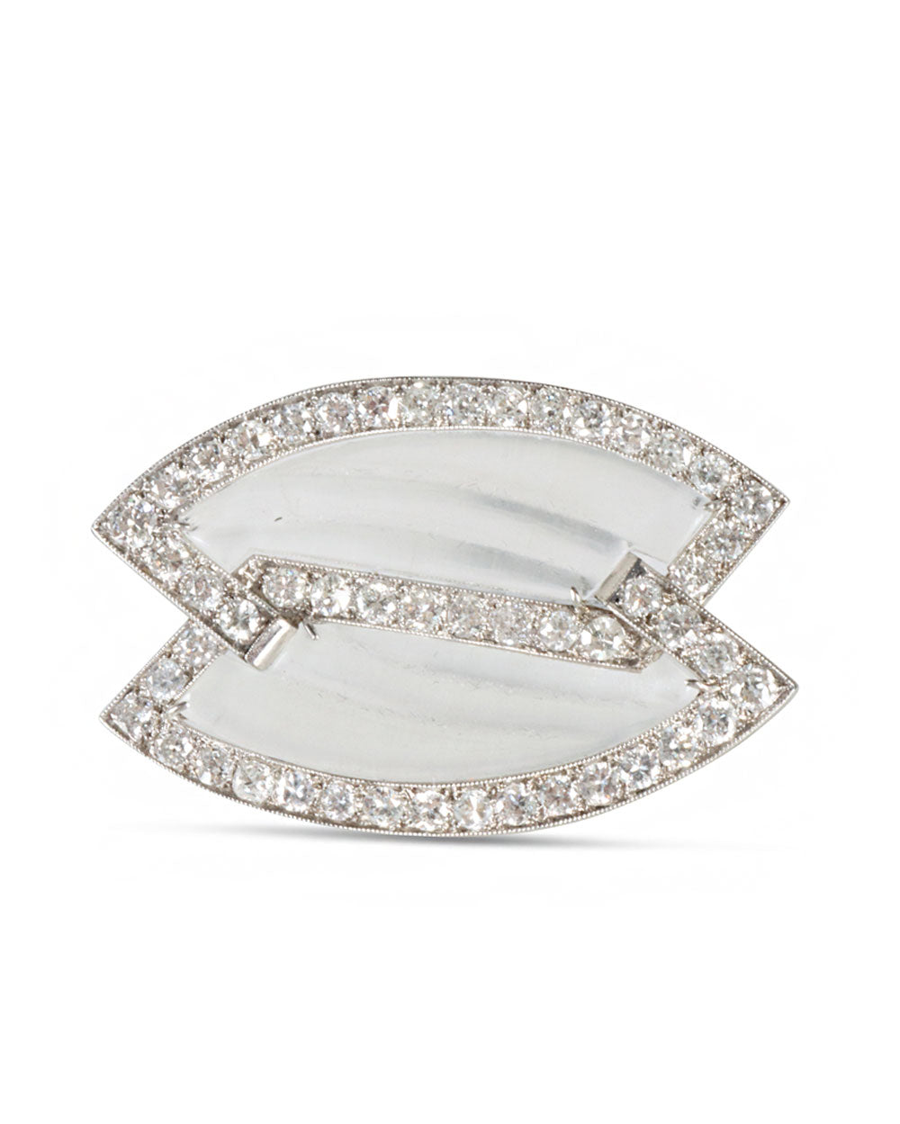 Diamond Crystal Brooch