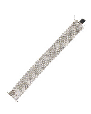 Five Row Diamond Bracelet