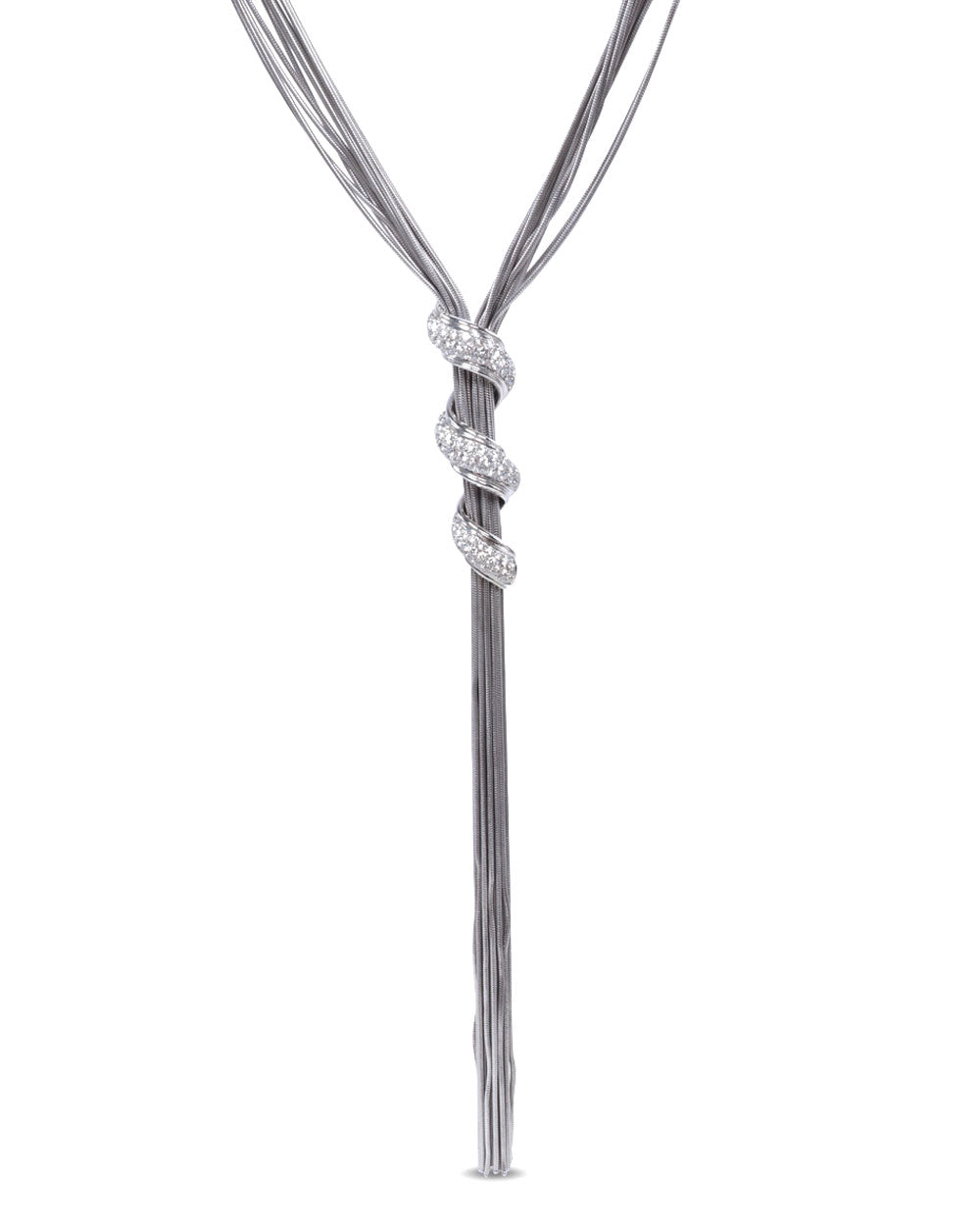 Twisted Lariat Necklace
