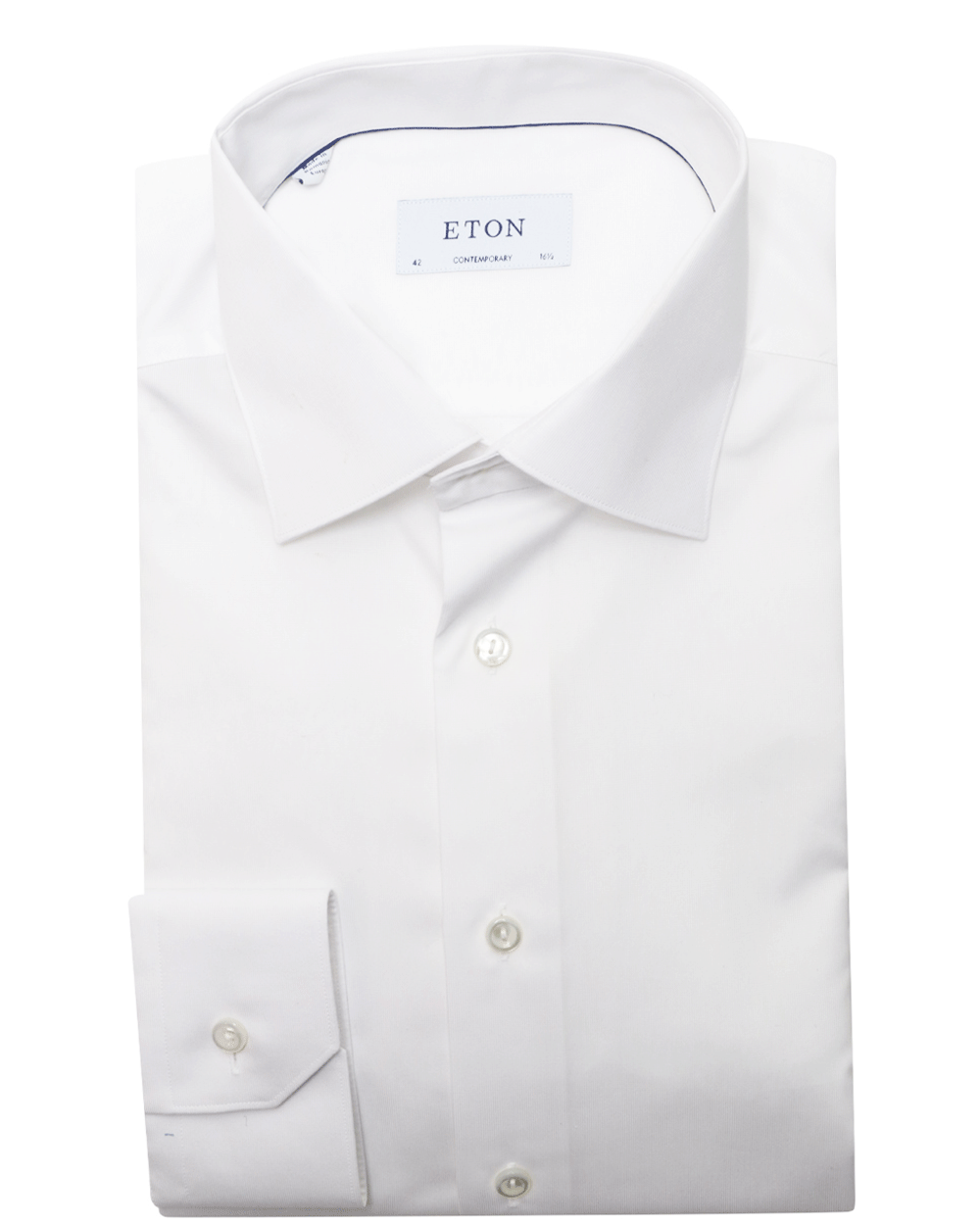Eton White Fine Pique Dress Shirt – Stanley Korshak