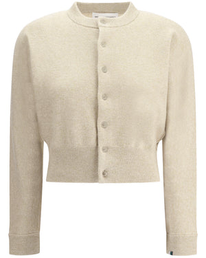 Desert Cashmere Blouson Cardigan