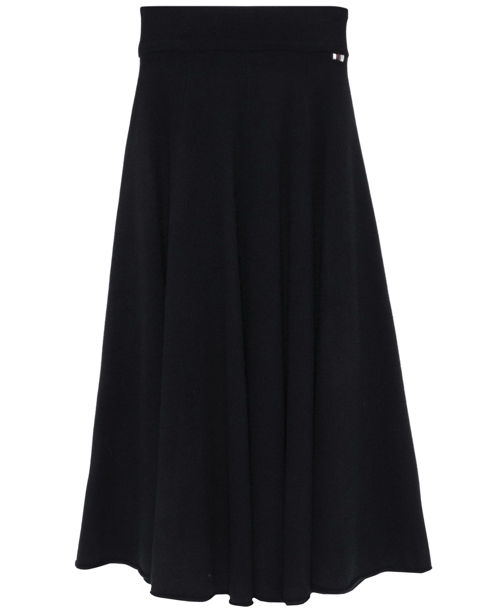 Raven Twirl Midi Skirt