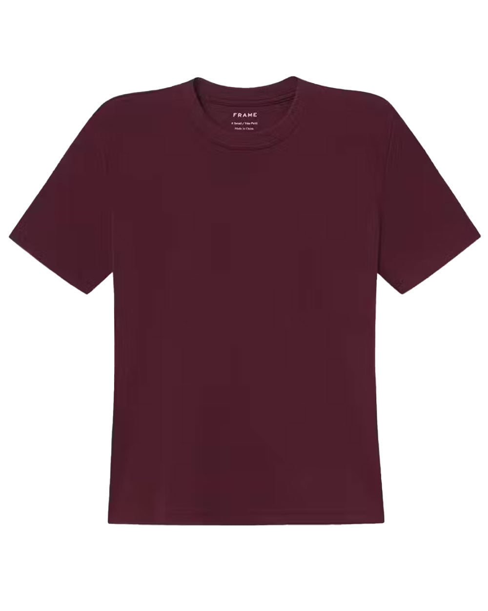 Burgundy Baby Tee