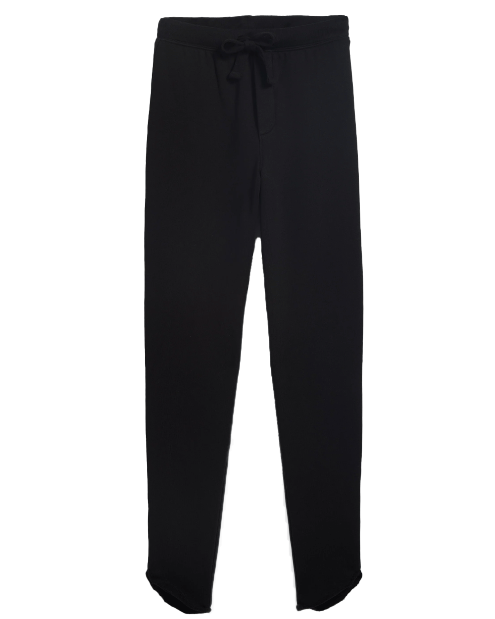 Black Christine Tulip Ankle Sweatpant