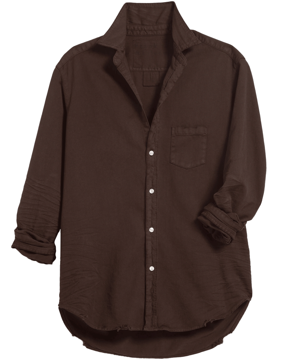 Espresso Relaxed Button Up Shirt