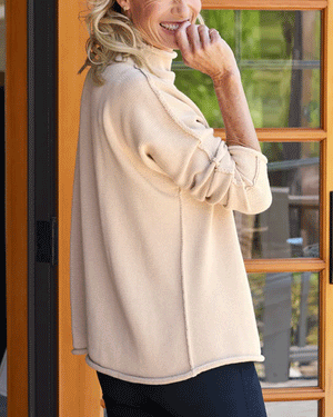 Sand Monterey Knitted Sweater