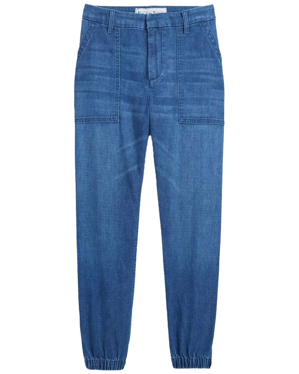 Washed Blue Utility Jogger