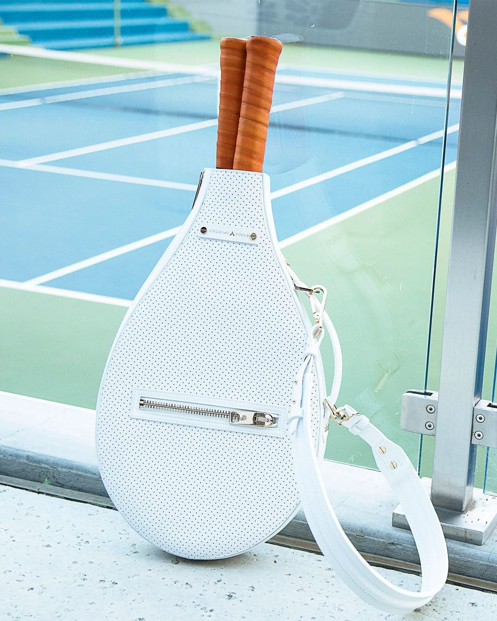Billy Bag Racket Cover in White