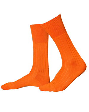 Brick Cashmere Midcalf Sock