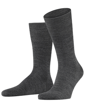 Dark Grey Airport Midcalf Sock