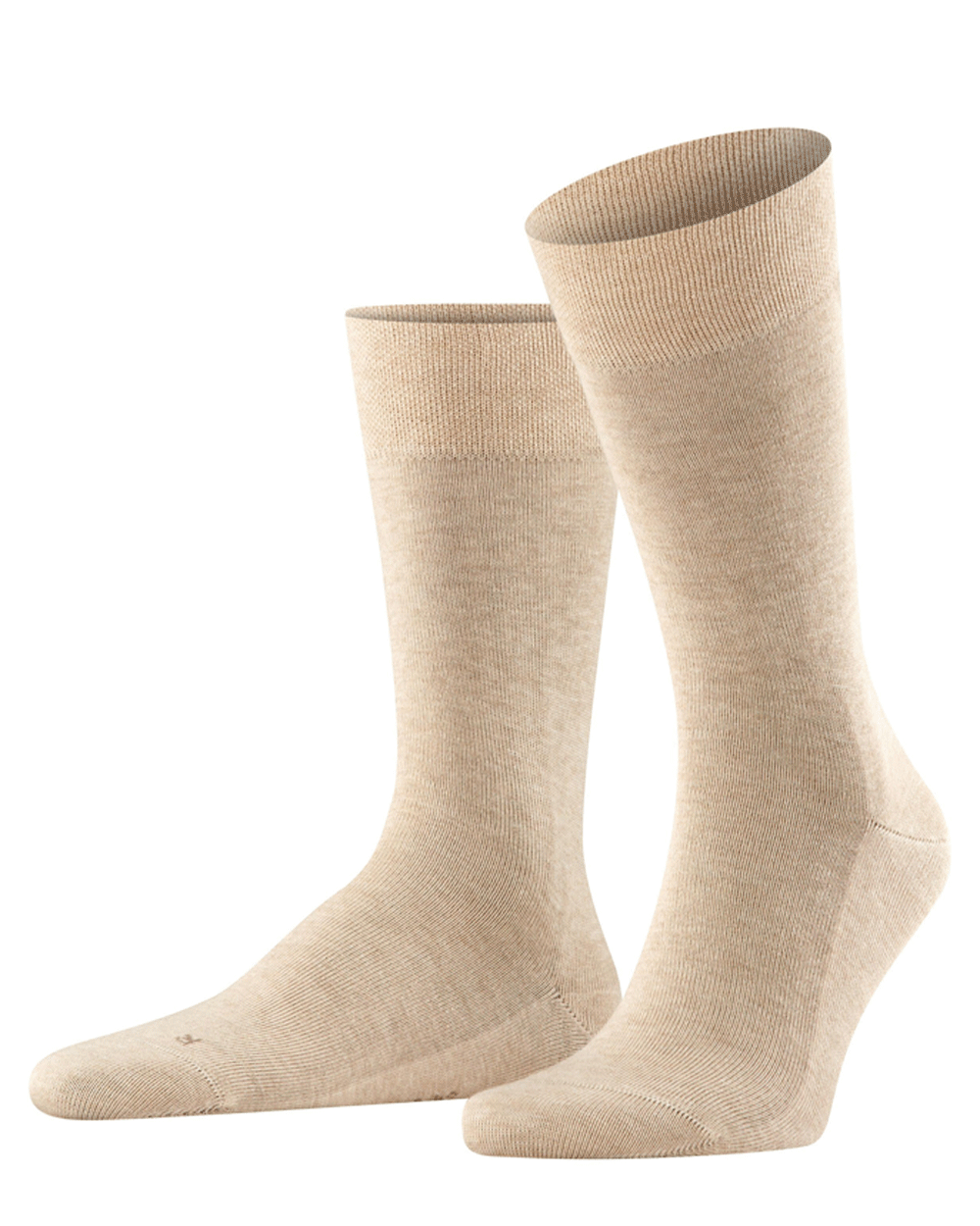 Sand Melange Sensitive London Midcalf Sock