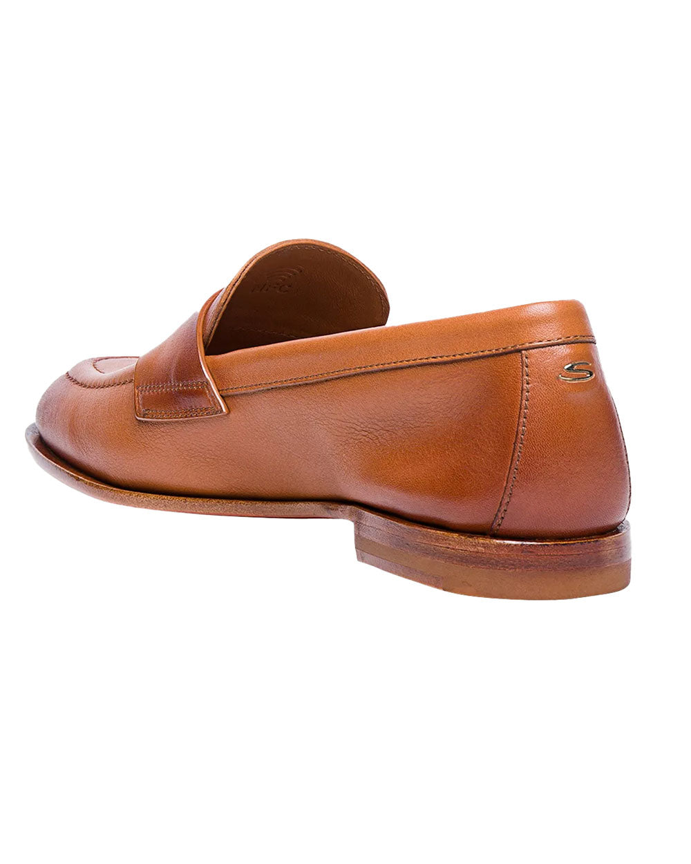 Famed Leather Loafer in Light Brown
