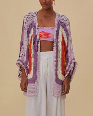 Sunset Crochet Kimono