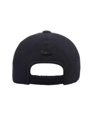 Dark Blue Felt Hat