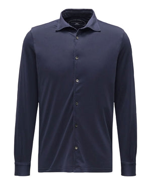 Navy Blue Panamino Dusty Sportshirt