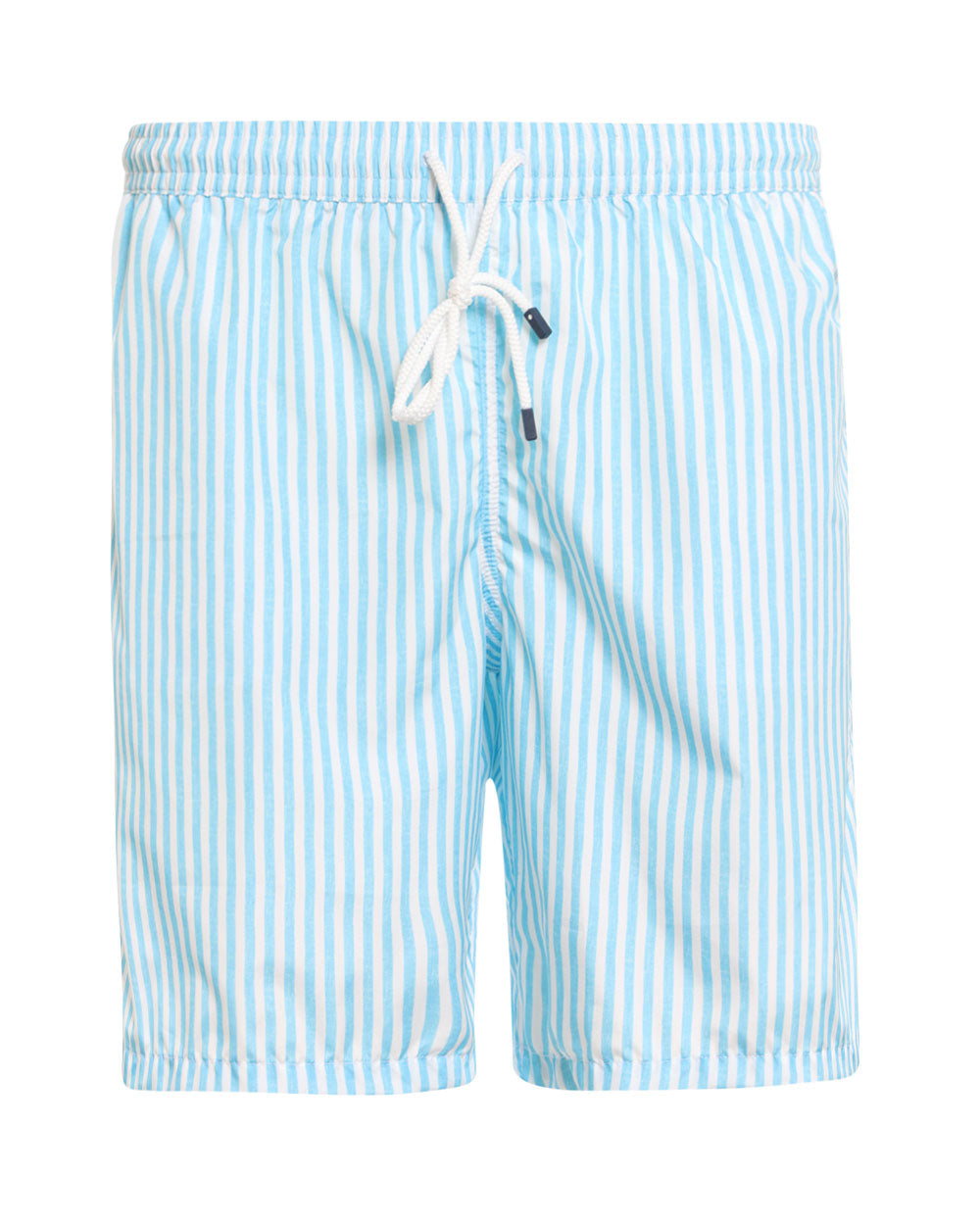 Sky Blue Striped Positano Swim Short