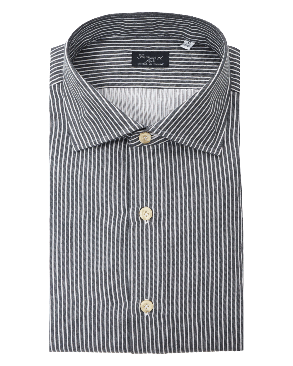 Black Brushed Stripe Sportshirt