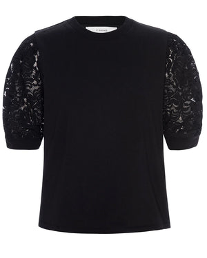 Black Lace Frankie Tee