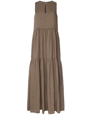 Cypress Sleeveless Tiered Maxi Dress