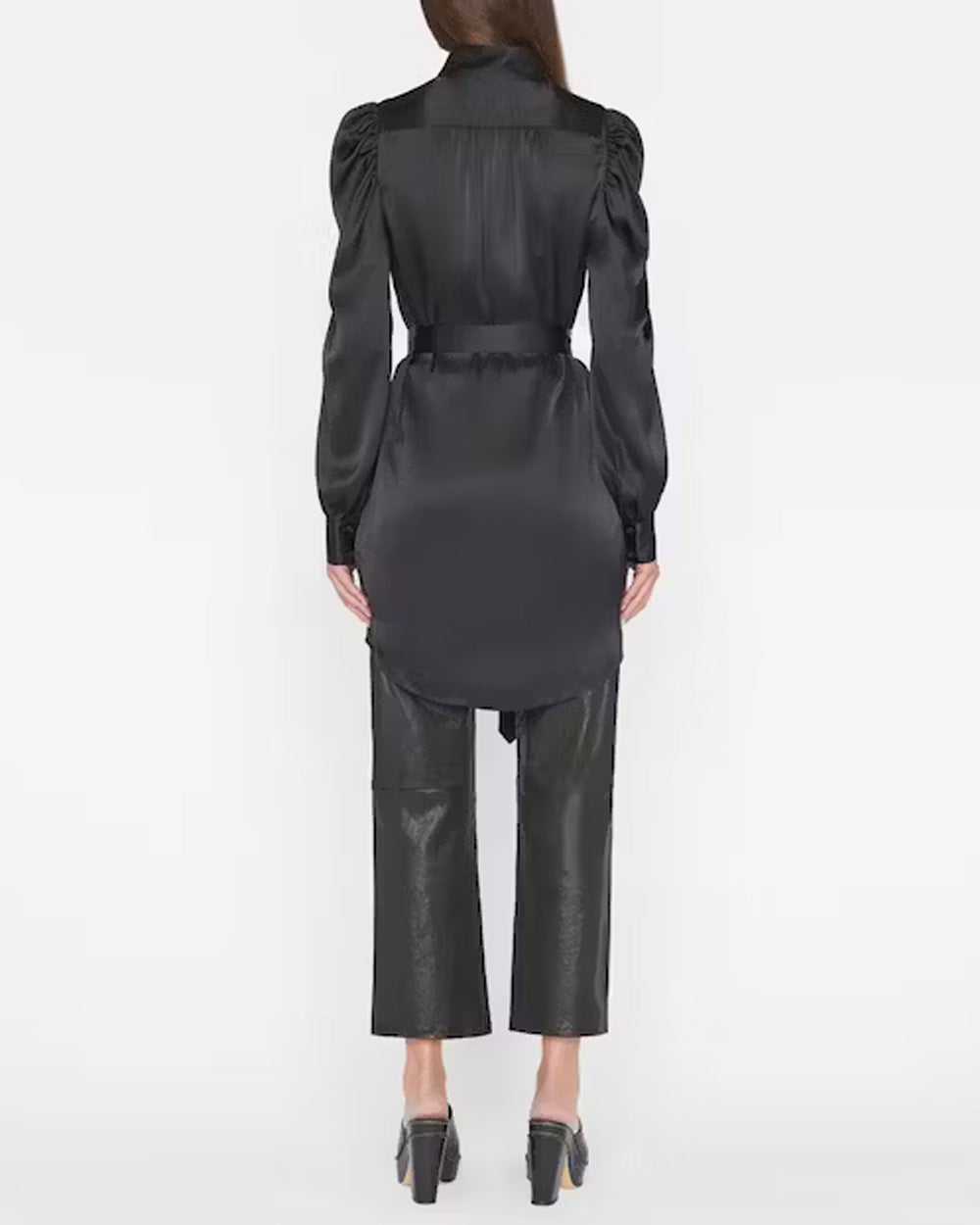 Noir Long Sleeve Gillian Mini Dress