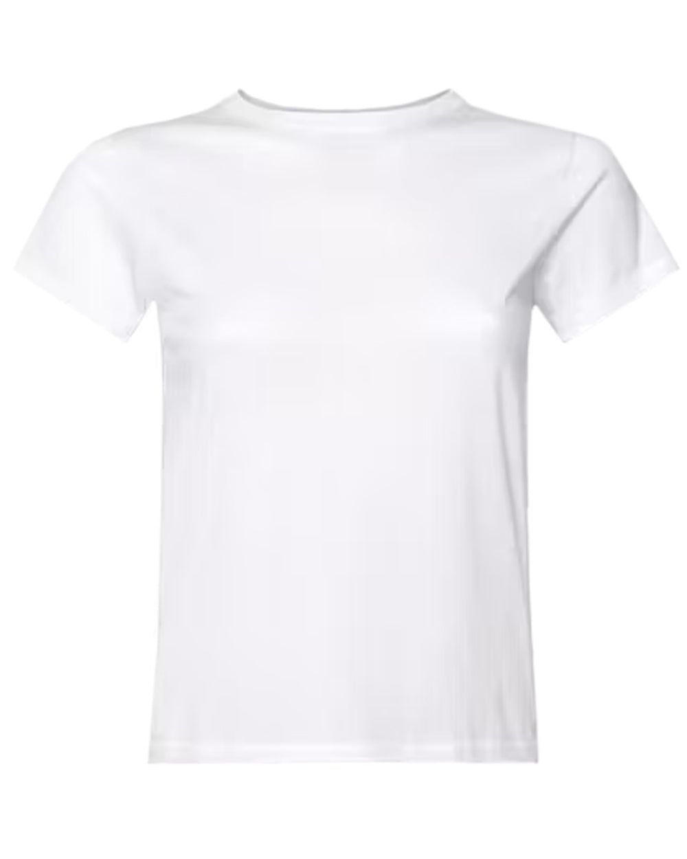 White Baby Tee