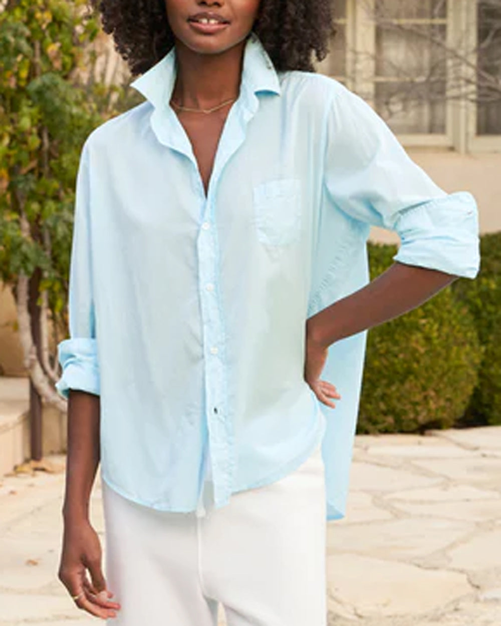 Aquamarine Eileen Button Up Shirt