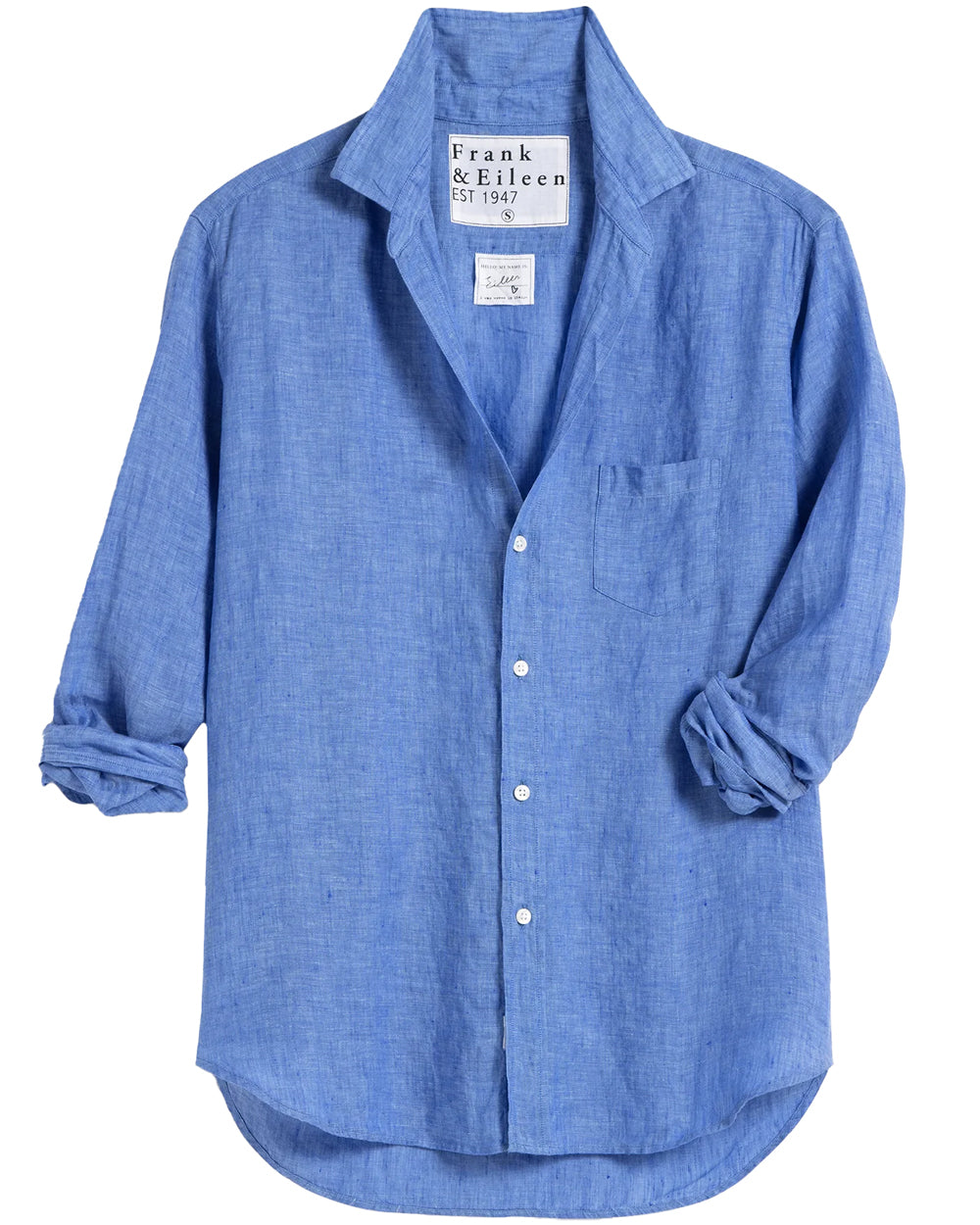 Blue Eileen Button Up Shirt