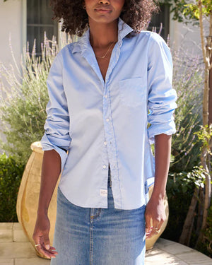 French Blue Barry Button Up Shirt