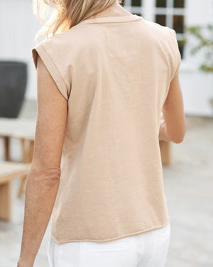 Latte Vintage Aiden Muscle Tee