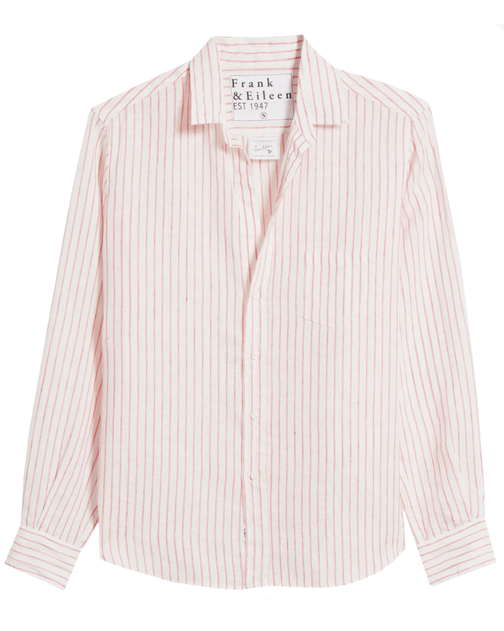Pink Stripe Eileen Button Up Shirt