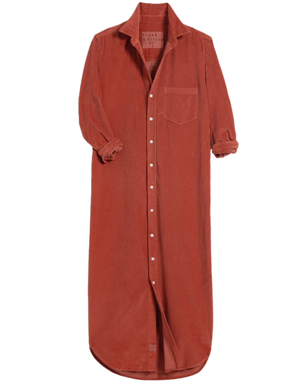 Spice Corduroy Rory Maxi Shirtdress