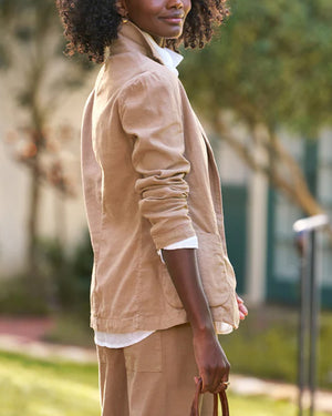 Tiramisu Linen Dublin Tailored Blazer