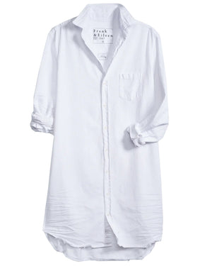White Denim Mary Shirt Dress