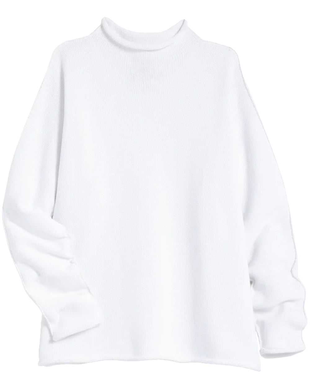 White Knit Monterey Sweater