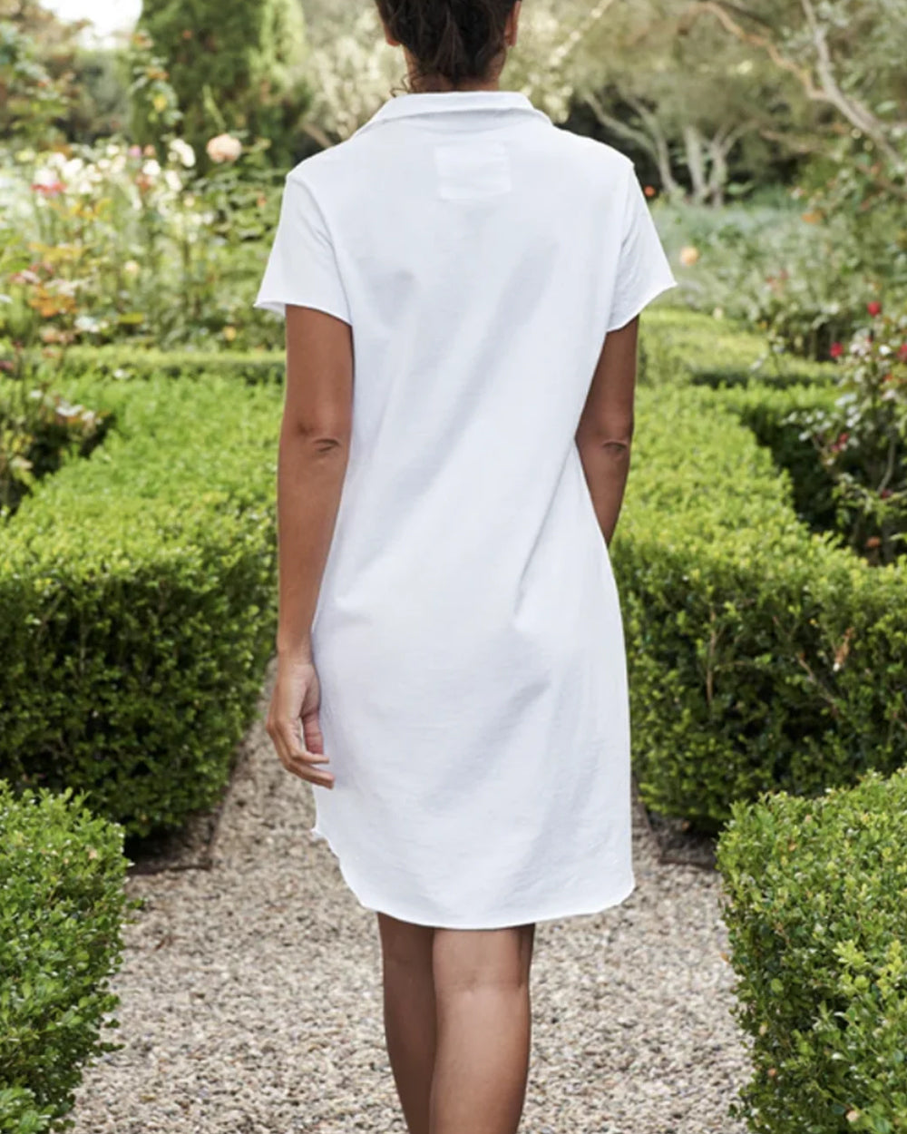 White Lauren Polo Dress