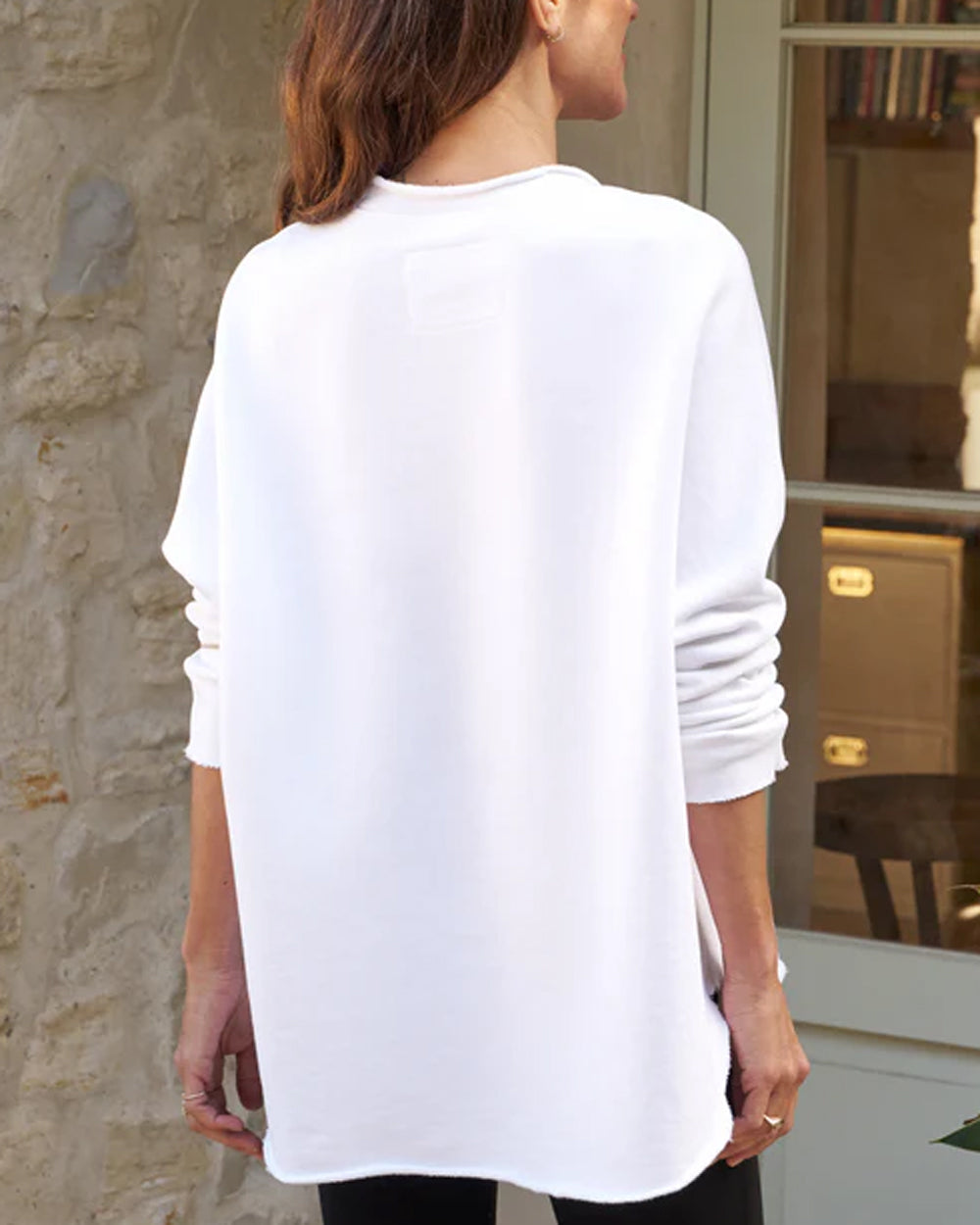 White Long Sleeve Anna Capelet