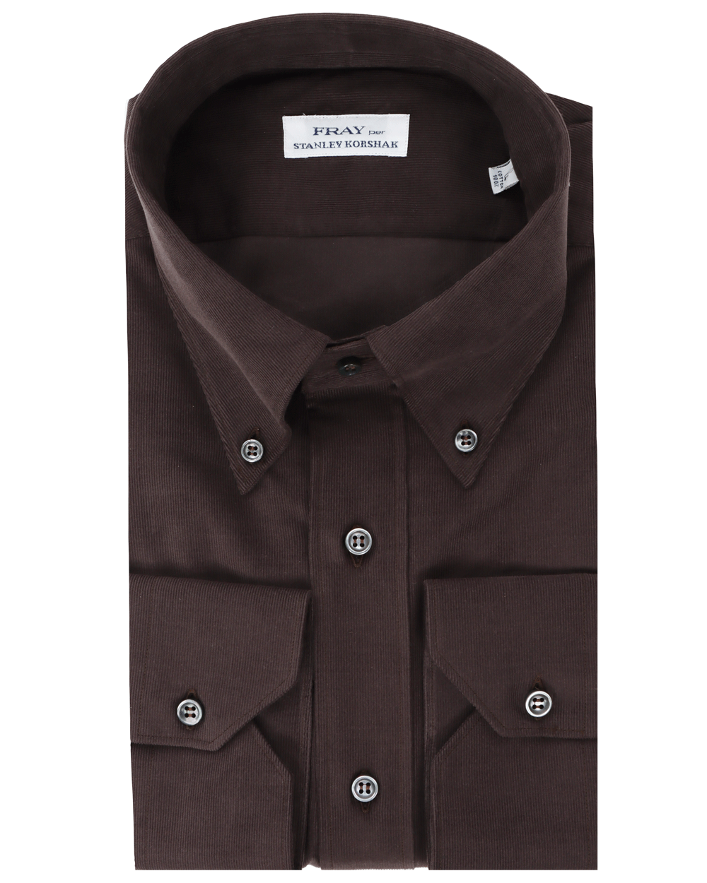 Brown Corduroy Boston Sportshirt