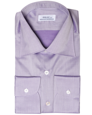 Purple Cotton Byron Sportshirt