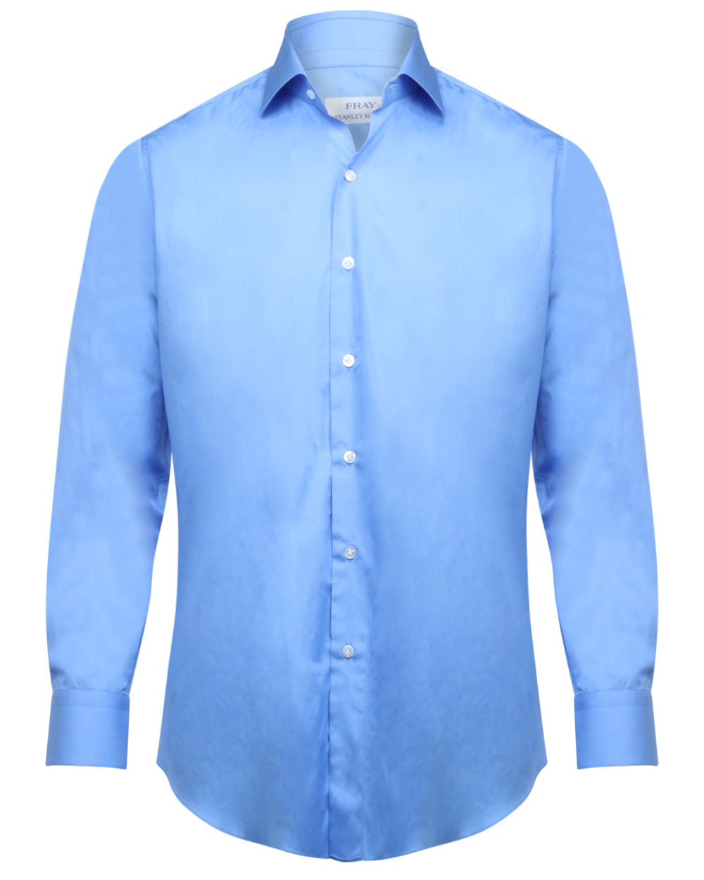 Blue Poplin Dress Shirt