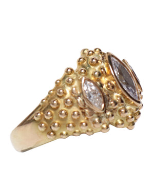 Navette Diamond Ring