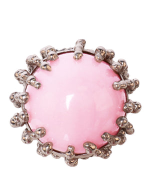 Pink Opal Boule Ring