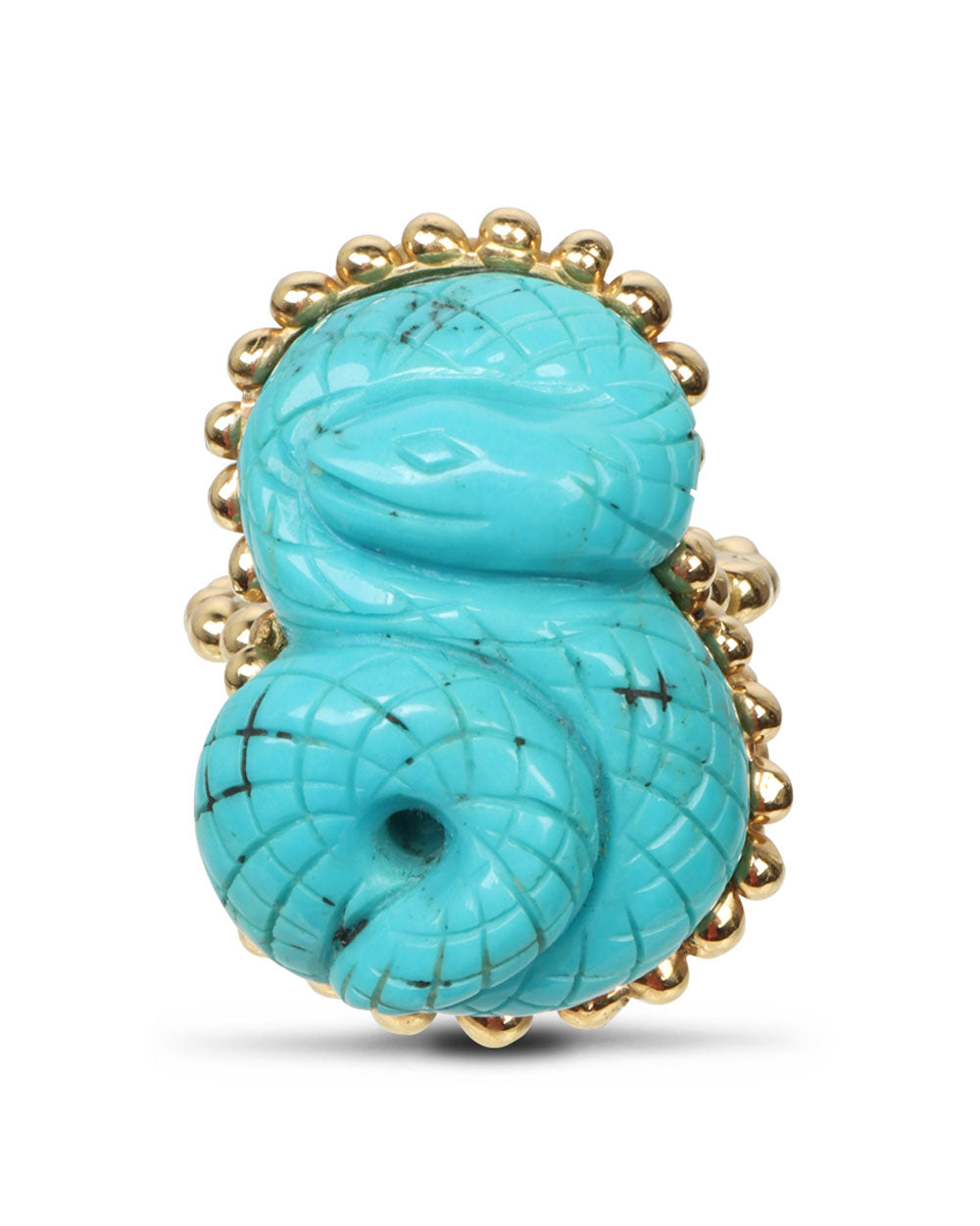 Turquoise Serpent Ring